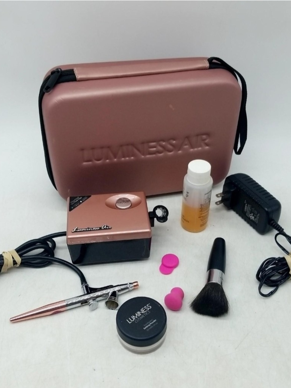 Luminess Air Rose Gold Travel Airbrush Makeup Kit